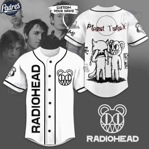 Custom Music Radiohead Planet Telex Baseball Jersey Style 1