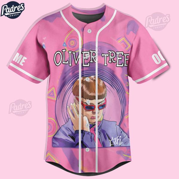 Custom Oliver Tree Baseball Jersey Style 2
