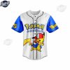 Custom Pokemon Pikachu Baseball Jersey 2