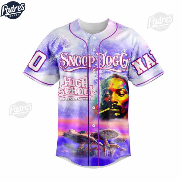 Custom Snoop Dogg High School Baseball Jersey Style 2