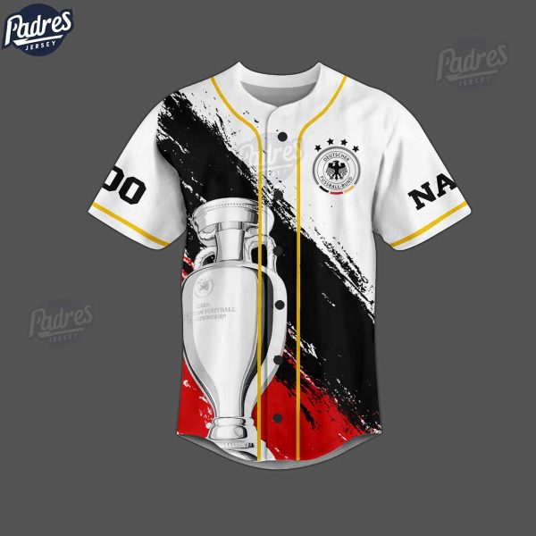 Custom Soccer Euro 2024 Germany Baseball Jersey 2