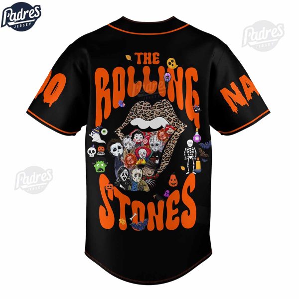 Custom The Rolling Stones Halloween Baseball Jersey Style 3