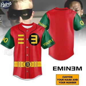 Eminem Robin Custom Baseball Jersey Style 1
