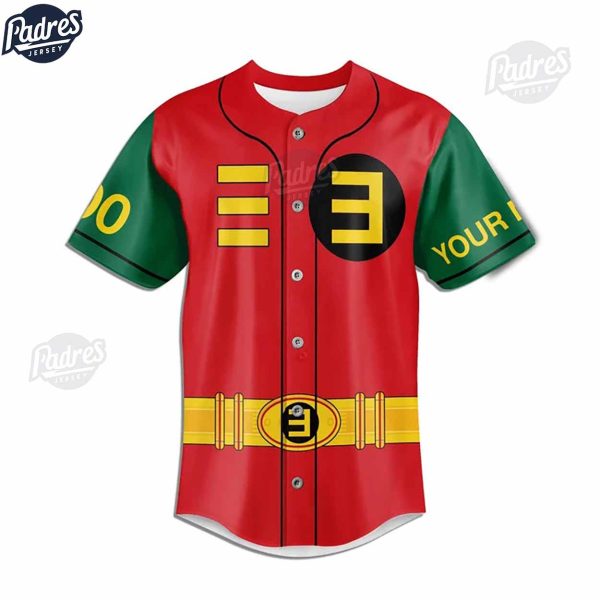 Eminem Robin Custom Baseball Jersey Style 2