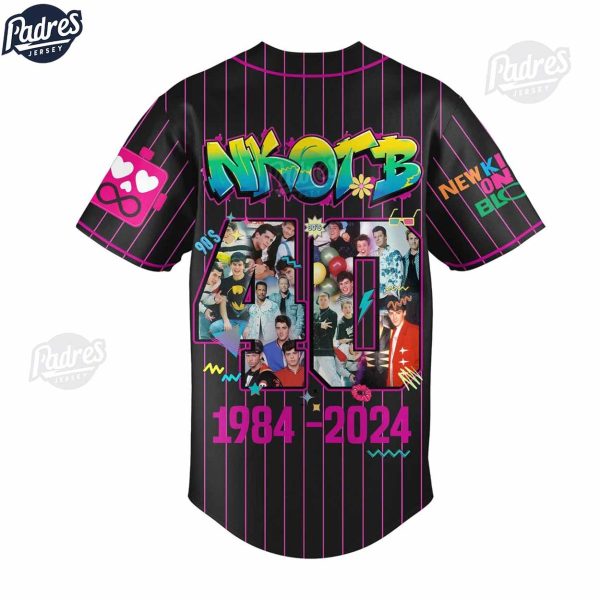 Having A Magic Summer With New Kids On The Block Custom Baseball Jersey Style 3