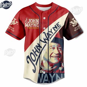 John Wayne The Man The Myth Legend Baseball Jersey 1