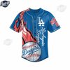 Los Angeles Dodgers Baseball Custom Baseball Jersey Style 3