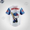 Los Angeles Dodgers Hello Kitty Baseball Jersey Style 2