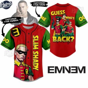 DC Robin Eminem Custom Baseball Jersey Style