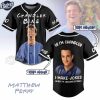 Matthew Perry Hi I'm Chandler I Make Jokes When I'm Uncomfortable Custom Baseball Jersey