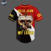 Michael Jackson Billie Jean Is Not My Lover Custom Baseball Jersey 3