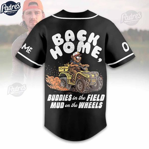 Morgan Wallen Back Home Custom Baseball Jersey 3
