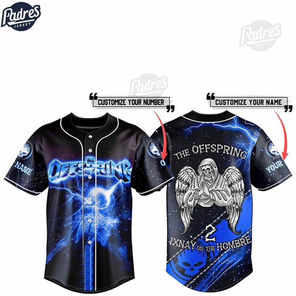 Music The Offspring Band Custom Baseball Jersey