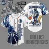 NBA Dallas Mavericks Skull Horse Custom White Baseball Jersey Shirt 1