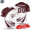 NCAA Texas A&M Aggies Personalized Baseball Jersey