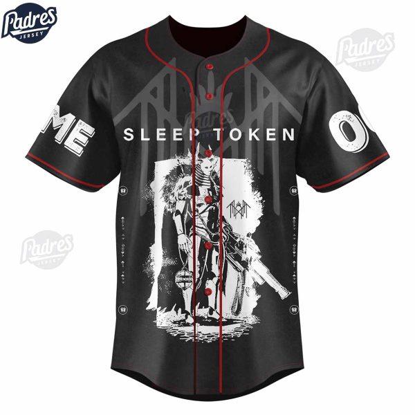 Sleep Token North America Tour Custom Baseball Jersey 2