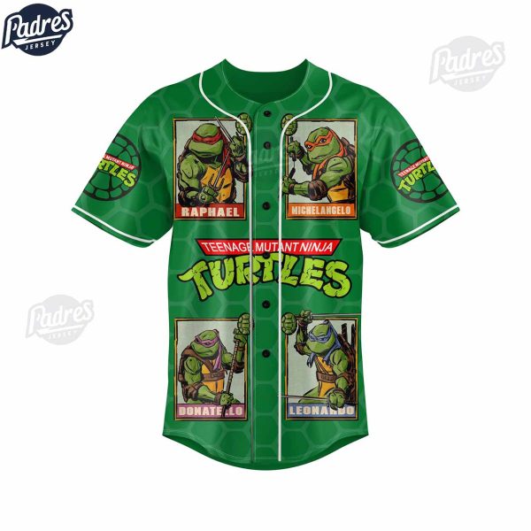 Teenage Mutant Ninja Turtles Custom Baseball Jersey Style Gifts 2