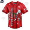 The Nightmare Before Christmas Kidnap The Sandy Claws Custom Baseball Jersey 3