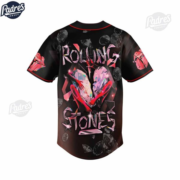 The Rolling Stones Hackney Diamonds Custom Baseball Jersey Style 3