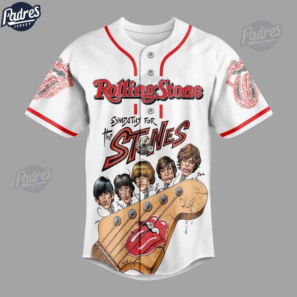 The Rolling Stones Sympathy For The Devil Custom Baseball Jersey 2