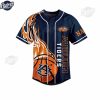 Auburn Tigers Basketball All Orange Custom Baseball Jersey 3