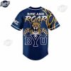 BYU Cougars Basketball Team Custom Baseball Jersey 2