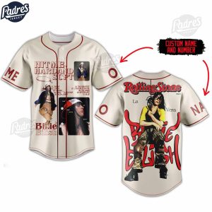 Billie Eilish Rolling Stone Cover Custom Baseball Jersey 1