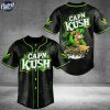 Cap'n Kush Weed Custom Baseball Jersey Style