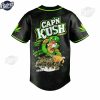 Capn Kush Weed Custom Baseball Jersey Style 4