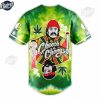 Cheech Chong Weed Poker Card Baseball Jersey 4