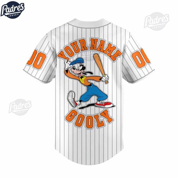 Custom Disney Goofy Baseball Jersey Style 3