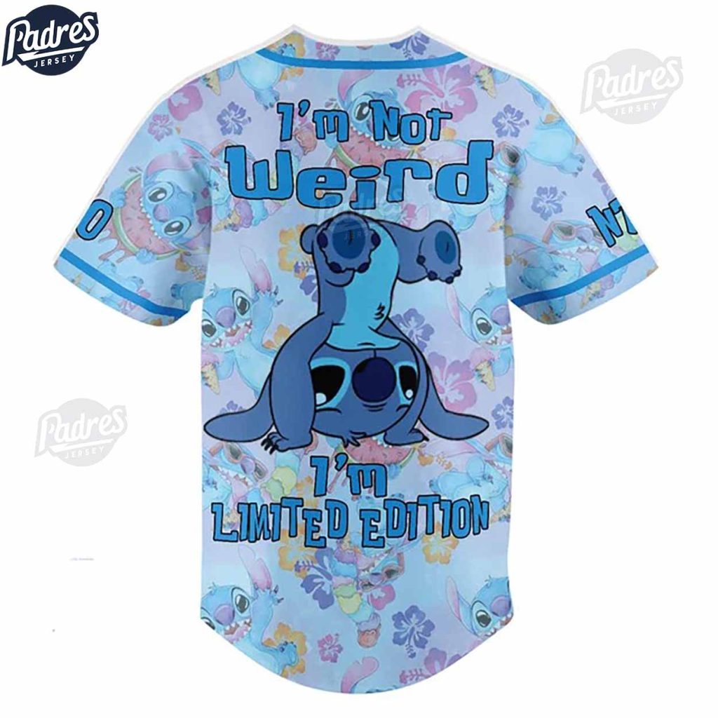 Custom Disney Stitch Limited Edition Baseball Jersey