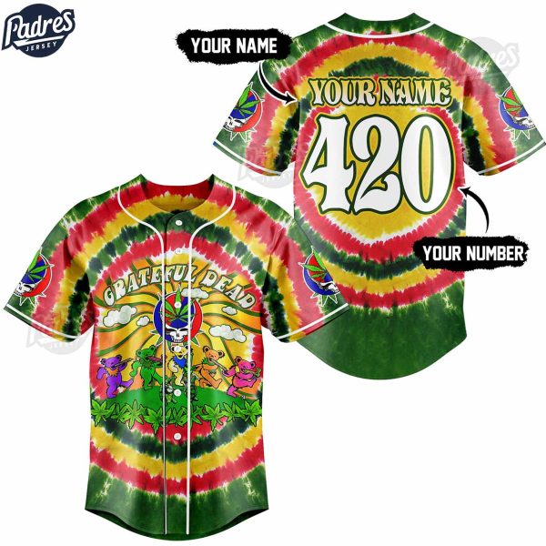 Custom GRFD Marijuana Jersey Style 2