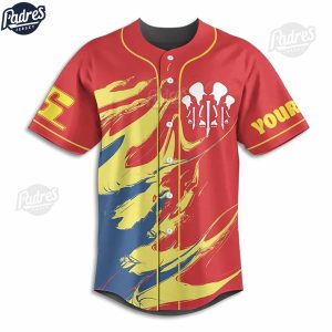 Custom Joe Satriani Baseball Jersey 1