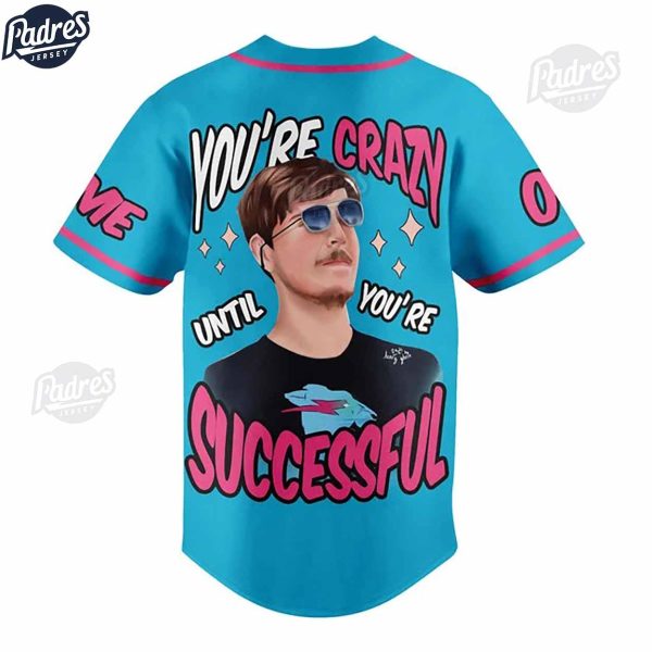 Custom Mr Beast Baseball Jersey Style 2