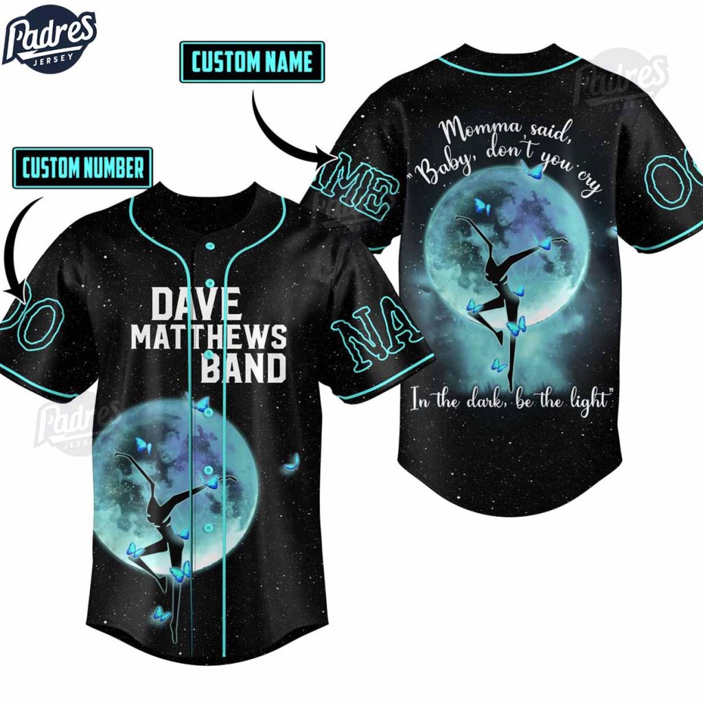 Dave Matthews Band Custom Baseball Jersey For Fans