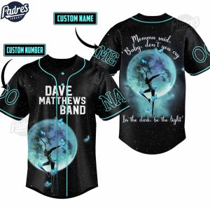 Dave Matthews Band Custom Baseball Jersey For Fans 1