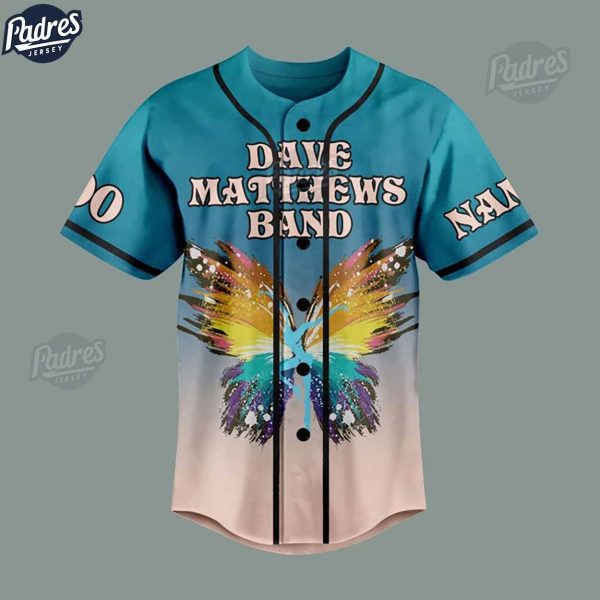 Dave Matthews Band I Will Go In This Way And Find My Own Way Out Custom Baseball Jersey Style 3