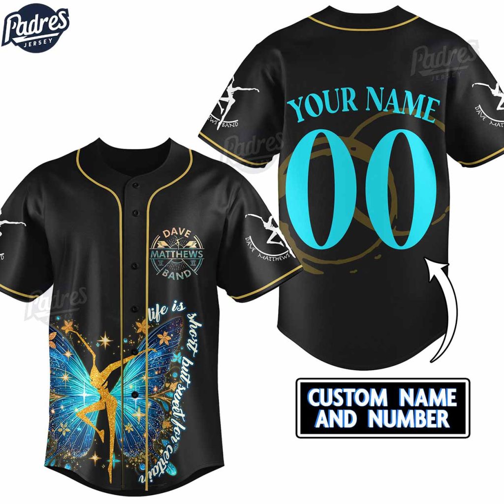 Dave Matthews Band Two Step Custom Baseball Jersey