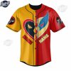 Deadpool Wolverine Valentine Day Custom Baseball Jersey 2