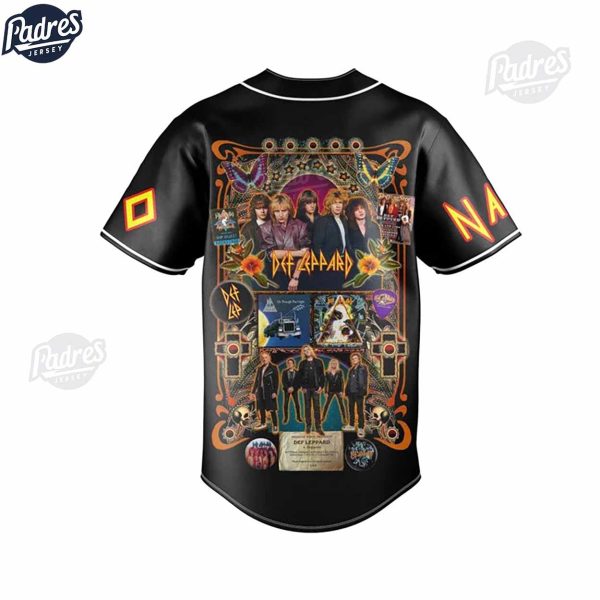 Def Leppard The Summer Stadium Tour Custom Baseball Jersey 2