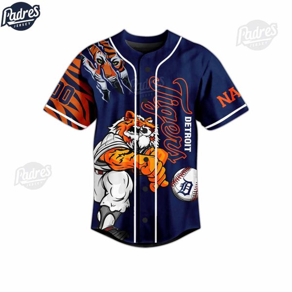 Detroit Tigers Custom Baseball Jersey For Fans 2