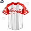 Enjoy Cannabis Custom Baseball Jersey Style 3