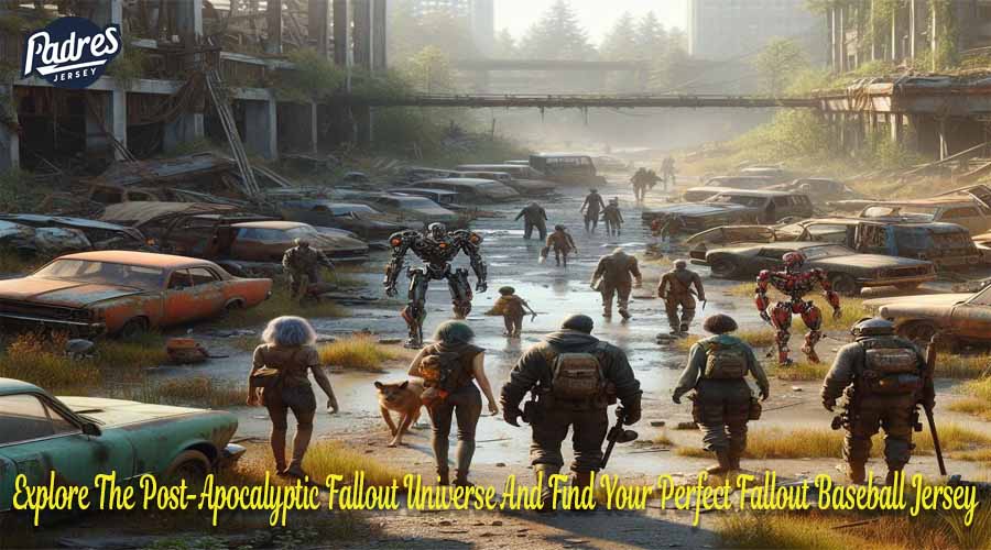 Explore The Post Apocalyptic Fallout Universe And Find Your Perfect Fallout Baseball Jersey