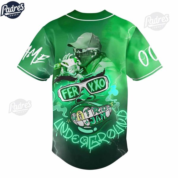 Ferxxo Feid Singer Custom Baseball Jersey 3 1