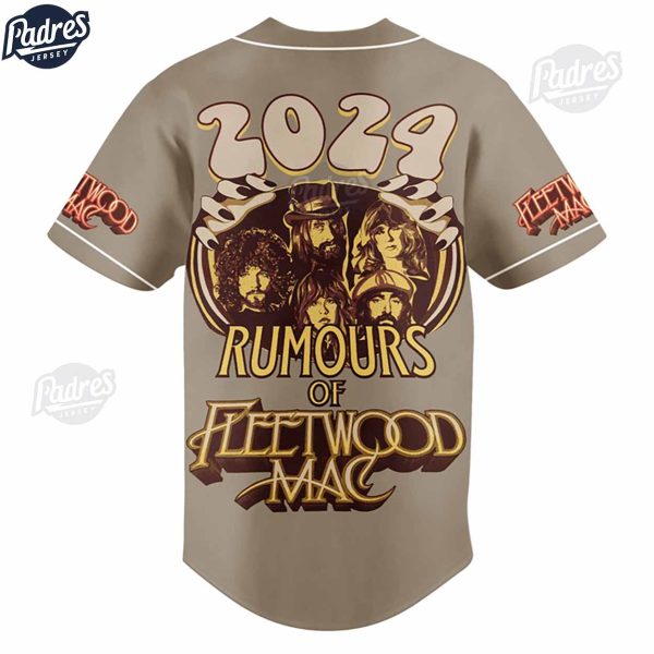 Fleetwood Mac Rumours Baseball Jersey Style 2