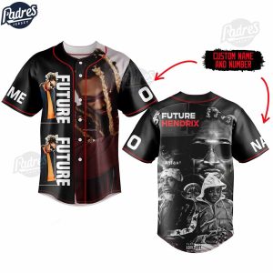 Future Hendrix Custom Baseball Jersey Style 1