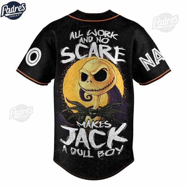 Halloweentown Jack Skellington Custom Baseball Jersey for Fans 2