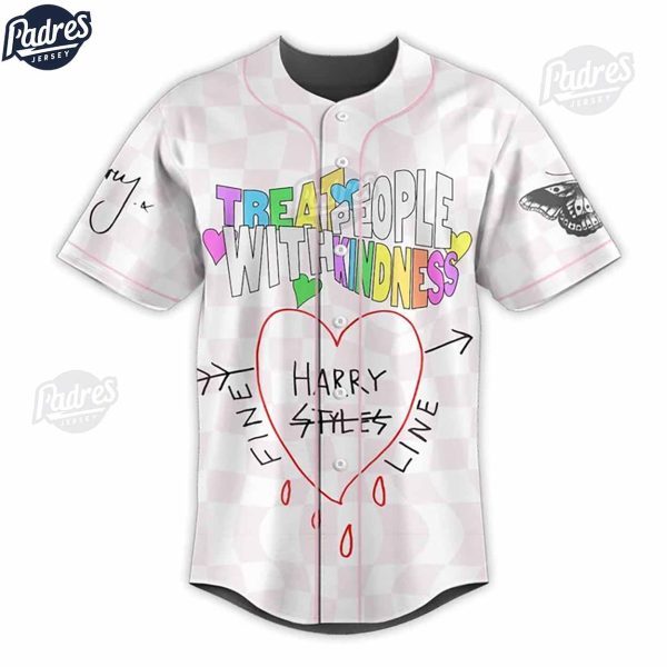 Harry Styles Custom Baseball Jersey 1