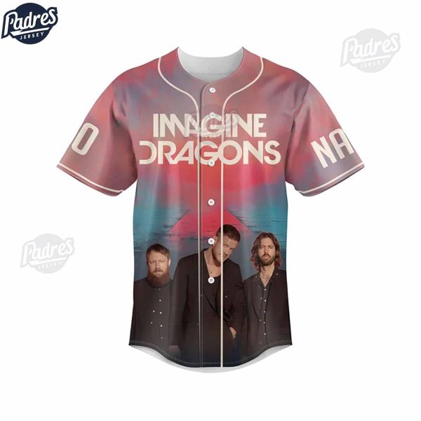 Imagine Dragons Loom World Tour Custom Baseball Jersey 2